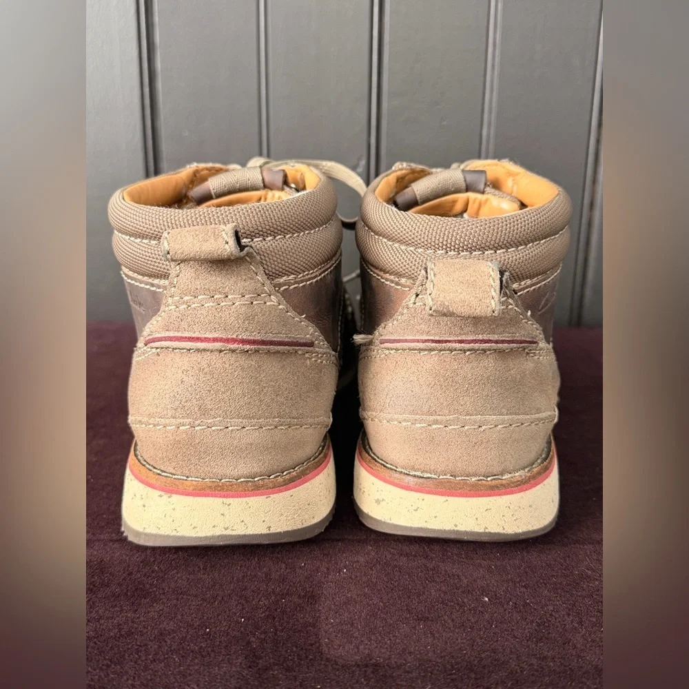 Clarks Brown Leather Men's Shoes